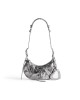 balenciaga Le Cagole Xs Shoulder Bag Metallized in Silver 6713090GT3Y8103