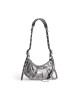 balenciaga Le Cagole Xs Shoulder Bag Metallized in Silver 6713090GT3Y8103