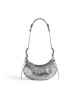 balenciaga Le Cagole Xs Shoulder Bag Metallized in Silver 6713090GT3Y8103