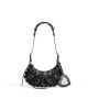 balenciaga Le Cagole Xs Shoulder Bag With Buckles in Black 6713092AAPD1000