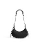 balenciaga Le Cagole Xs Shoulder Bag With Buckles in Black 6713092AAPD1000