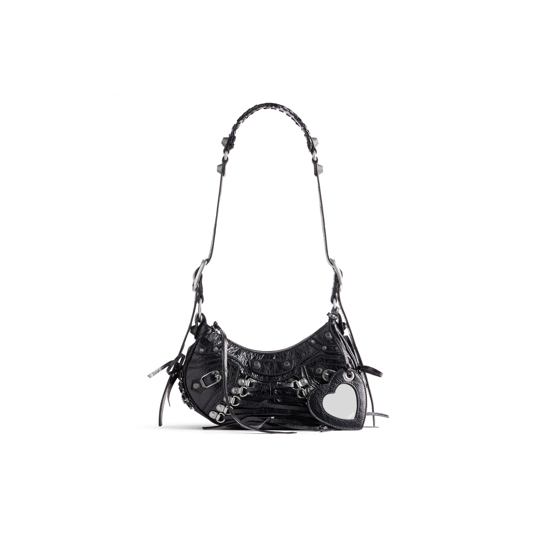 balenciaga Le Cagole Xs Shoulder Bag With Corset in Black 6713092AA0P1000