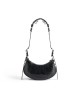 balenciaga Le Cagole Xs Shoulder Bag With Piercings in Black 671309210G81000