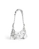 balenciaga Le Cagole Xs Shoulder Bag With Piercings in Optic White 671309210G89104