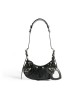 balenciaga Le Cagole Xs Shoulder Bag With Rhinestones in Black 671309210BK1000