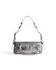 balenciaga Le Cagole Xs Sling Bag Metallized in Silver 7716700GT3Y8103