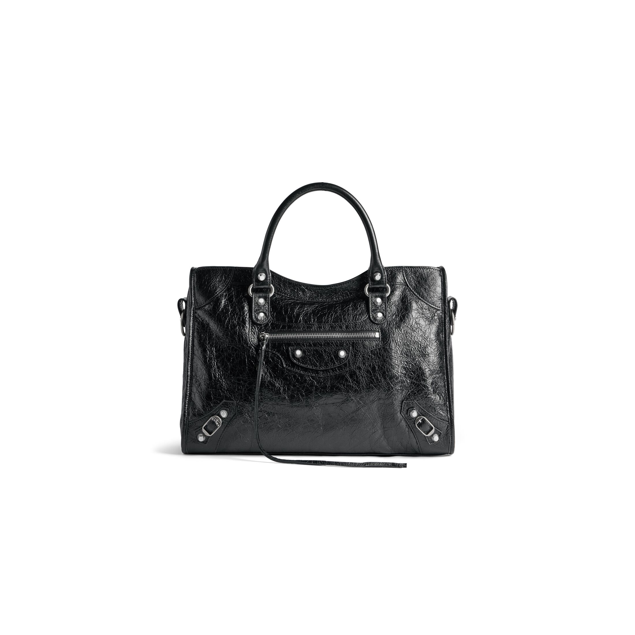 balenciaga Le City Medium Bag in Black 7977862AA9S1000