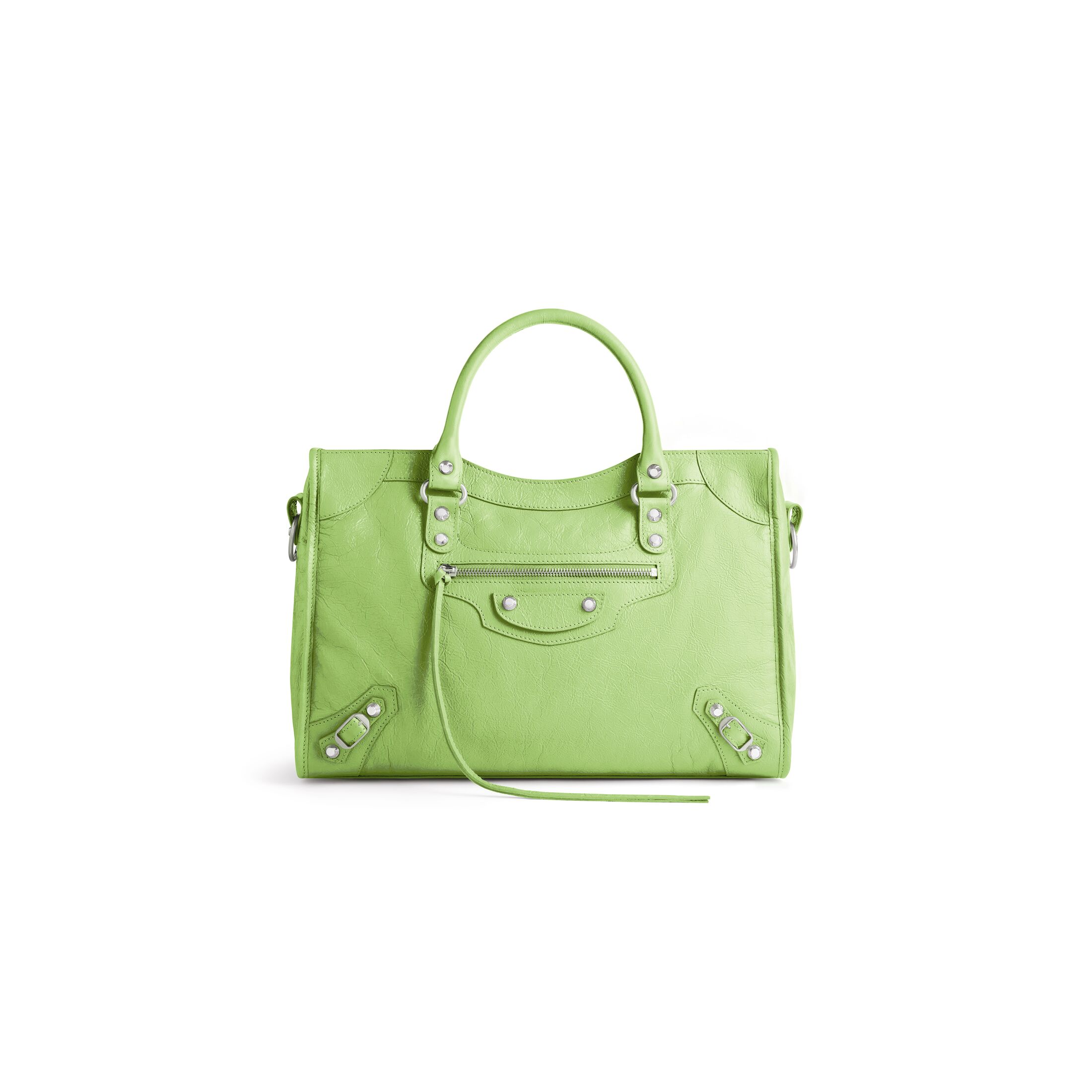 balenciaga Le City Medium Bag in Green 7977862AA9S3210