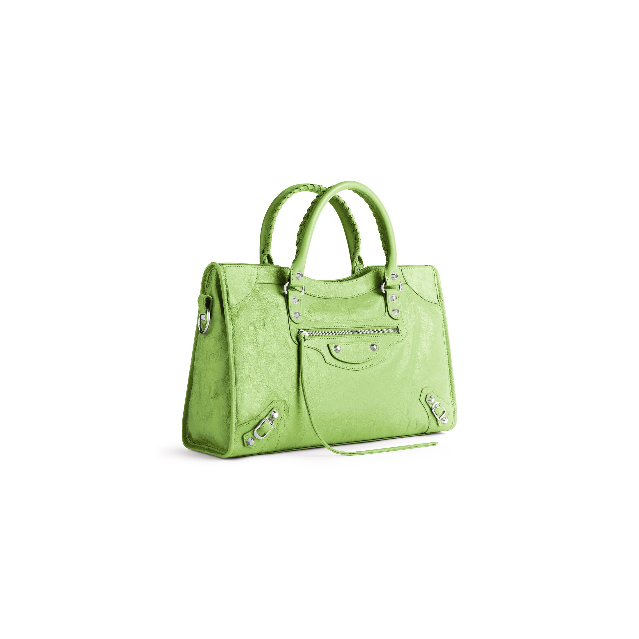 balenciaga Le City Medium Bag in Green 7977862AA9S3210