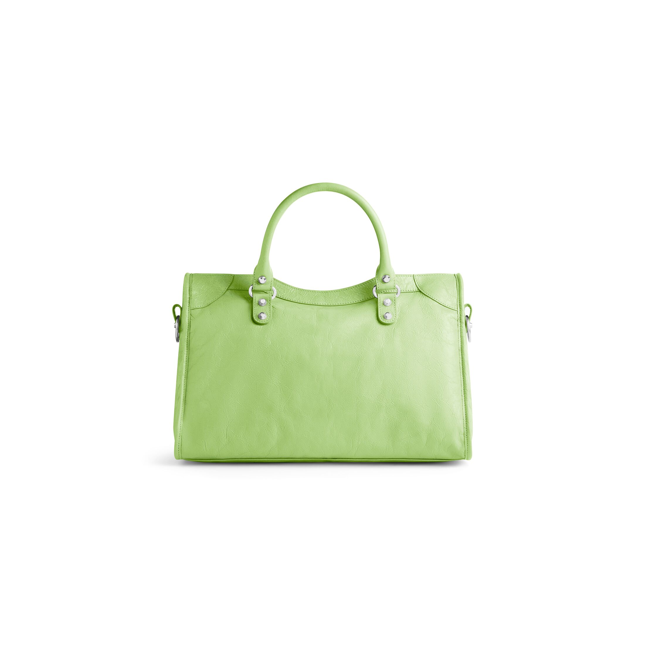 balenciaga Le City Medium Bag in Green 7977862AA9S3210