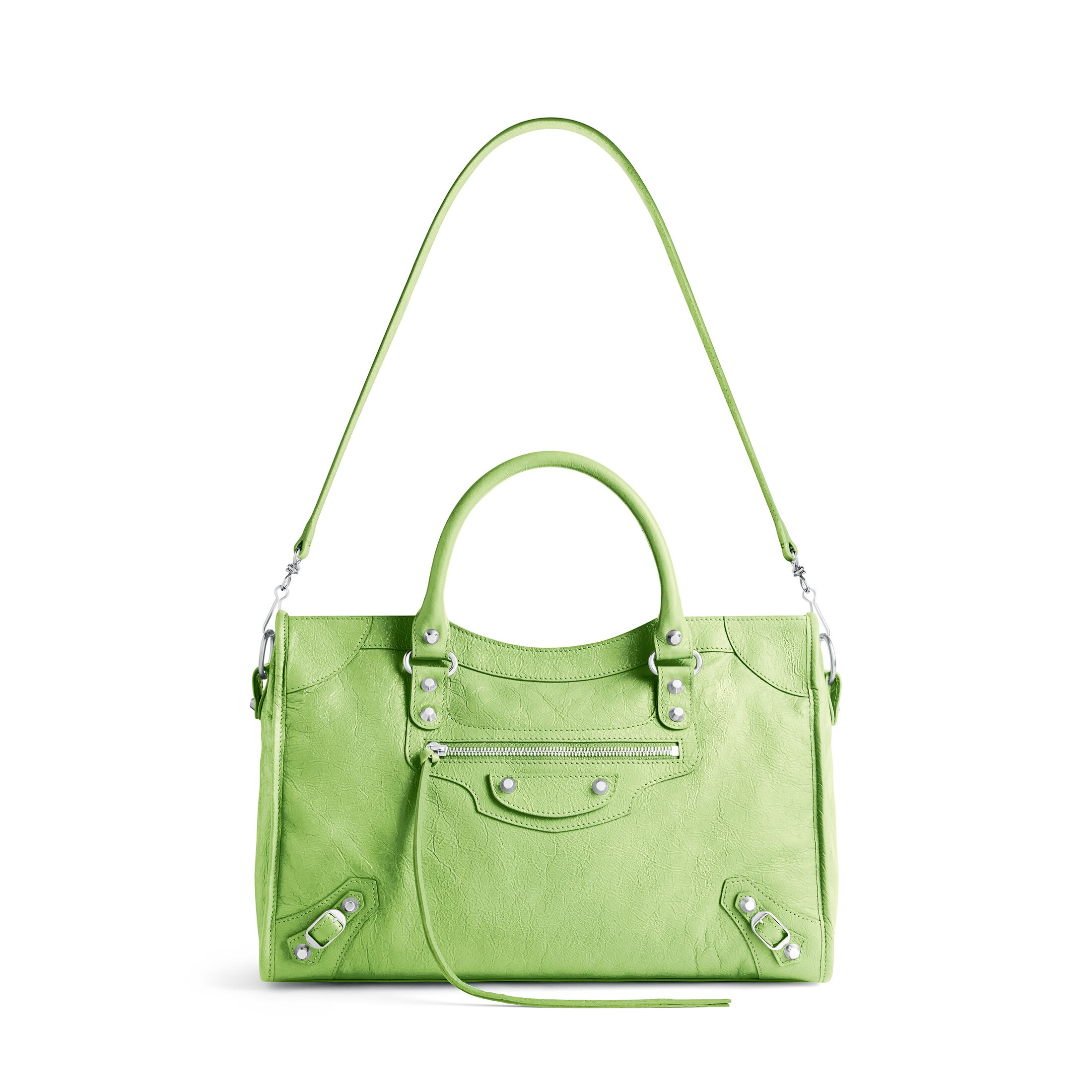 balenciaga Le City Medium Bag in Green 7977862AA9S3210