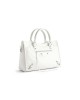 balenciaga Le City Medium Bag in White 7977862AA9S9104