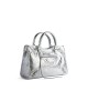 balenciaga Le City Medium Bag Metallized in Silver 7977862AA9R8122