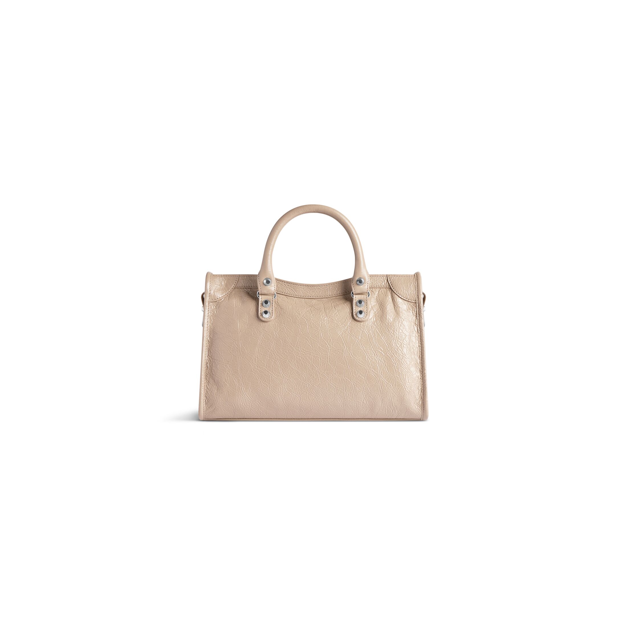 balenciaga Le City Small Bag in Beige 7977892AA9S9706