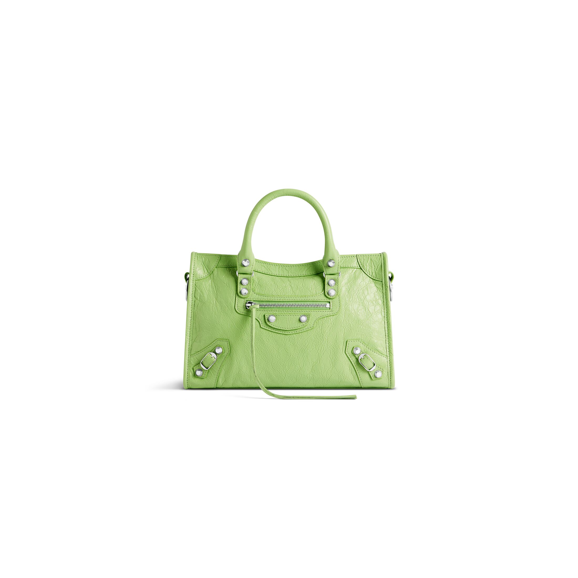 balenciaga Le City Small Bag in Green 7977892AA9S3210