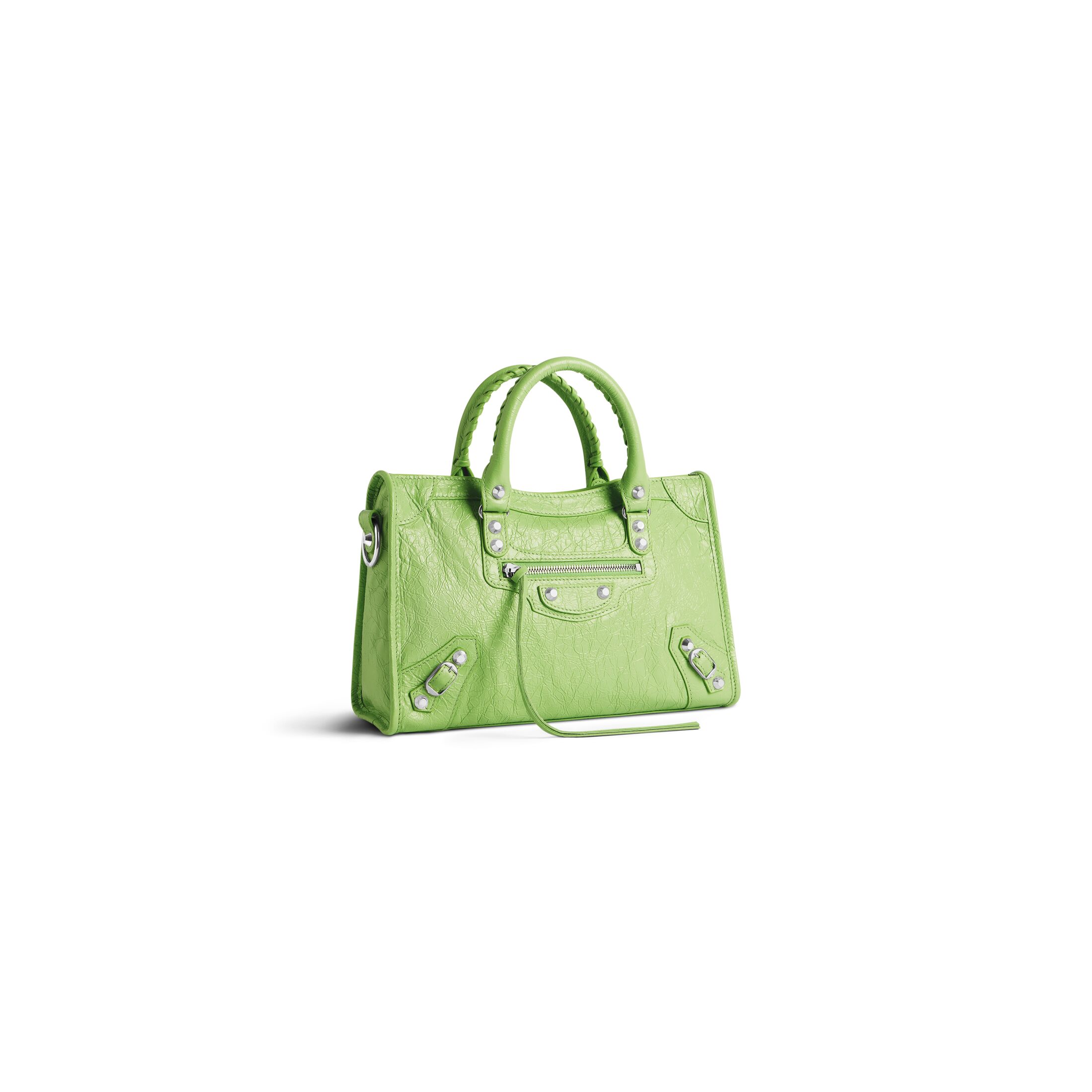 balenciaga Le City Small Bag in Green 7977892AA9S3210