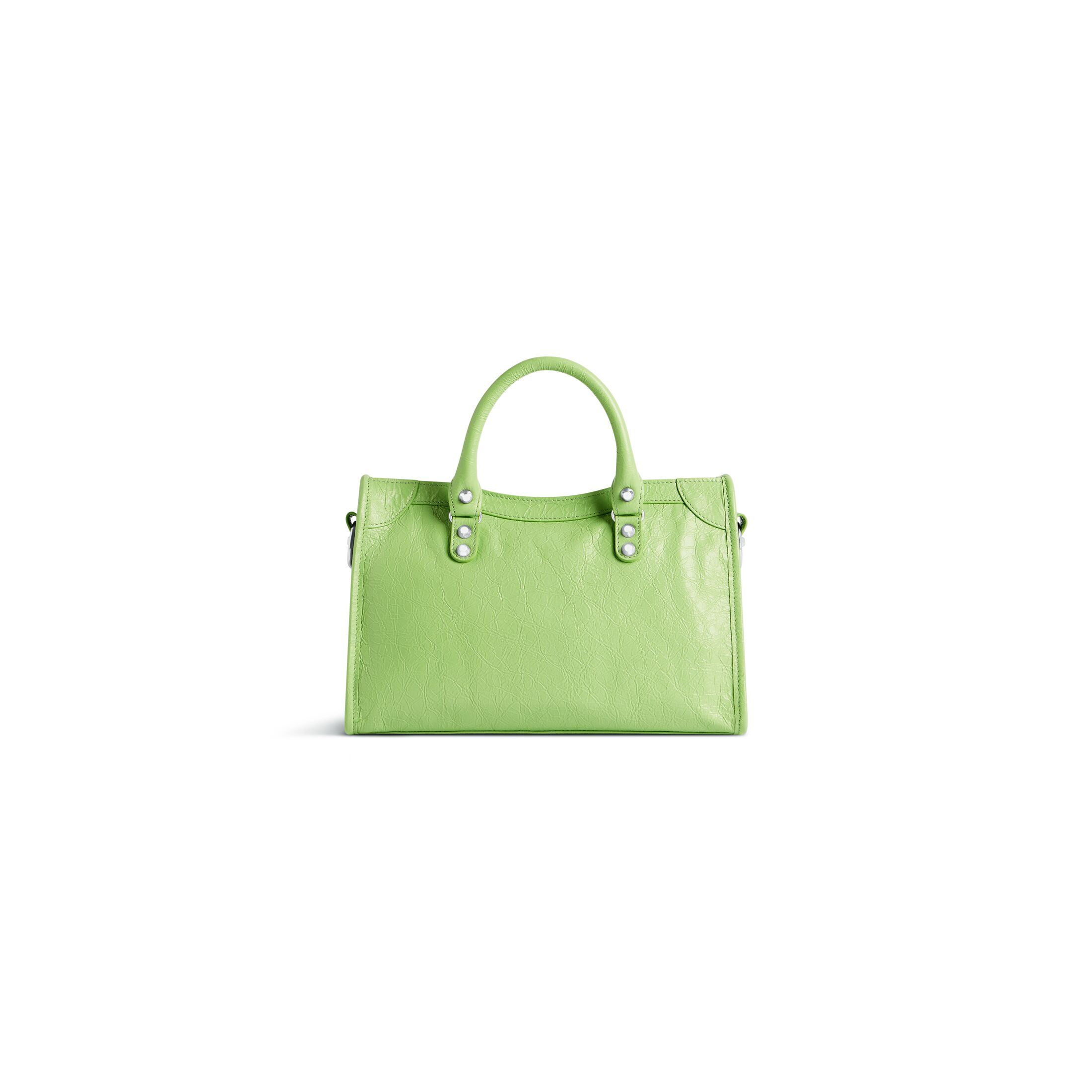 balenciaga Le City Small Bag in Green 7977892AA9S3210