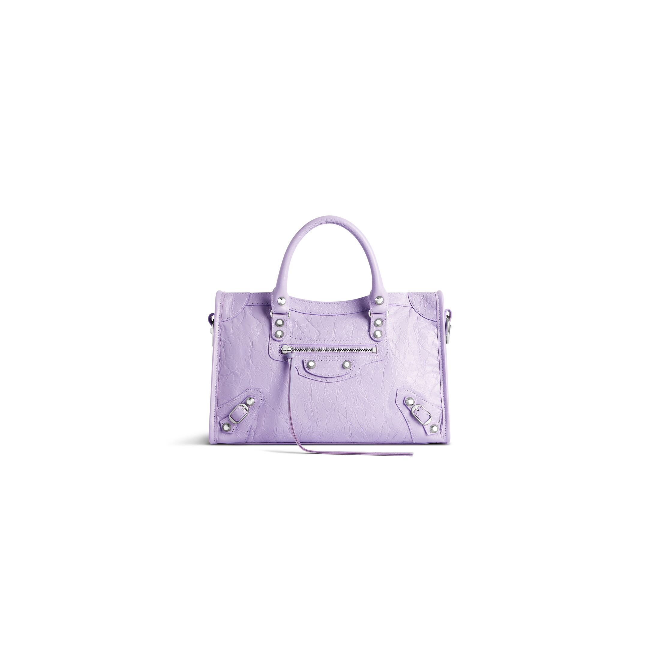 balenciaga Le City Small Bag in Light Purple 7977892AA9S5306