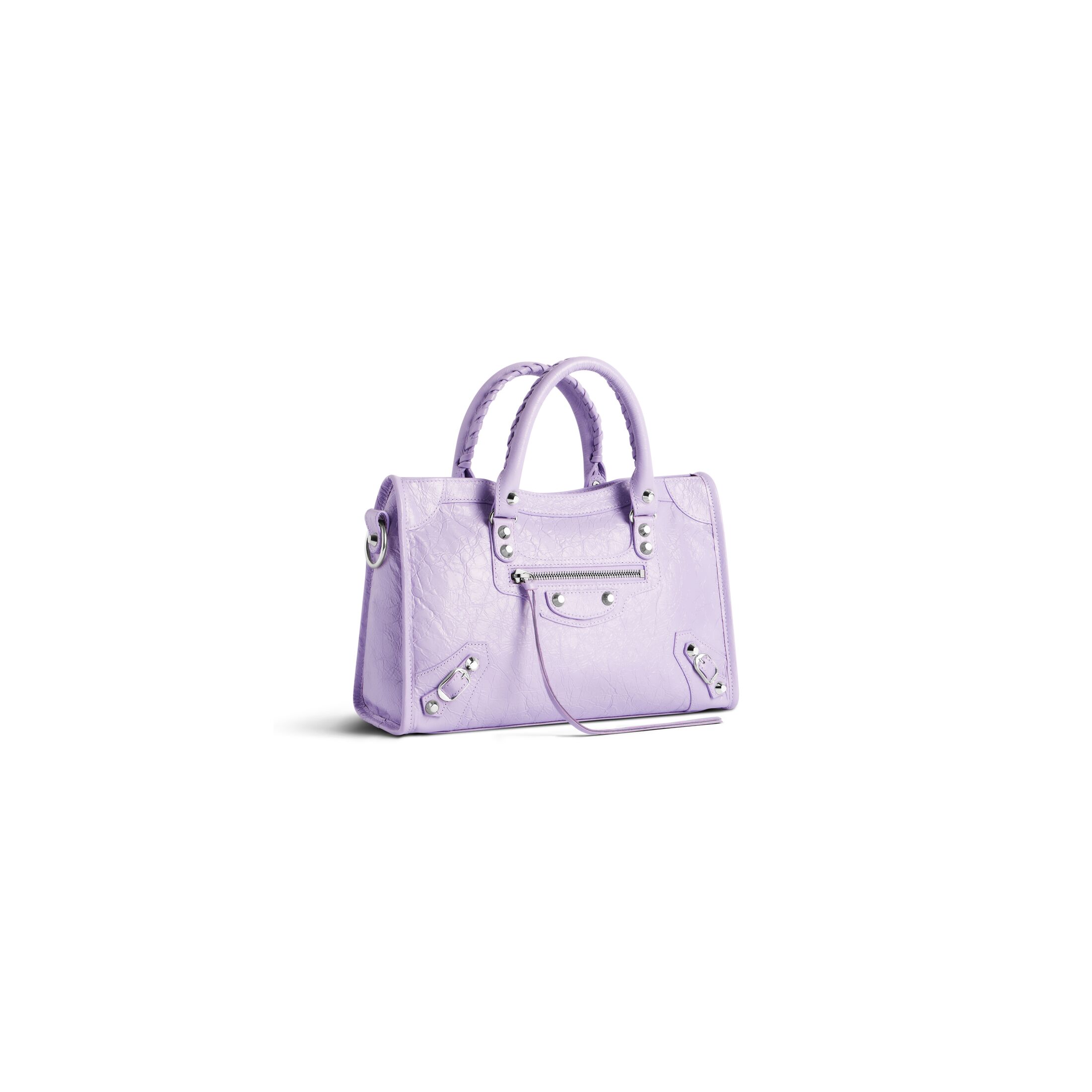 balenciaga Le City Small Bag in Light Purple 7977892AA9S5306