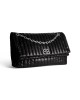 balenciaga Monaco Large Chain Bag Quilted in Black 7659332AASE1000