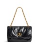 balenciaga Monaco Medium Chain Bag in Black 7659452AAR81000