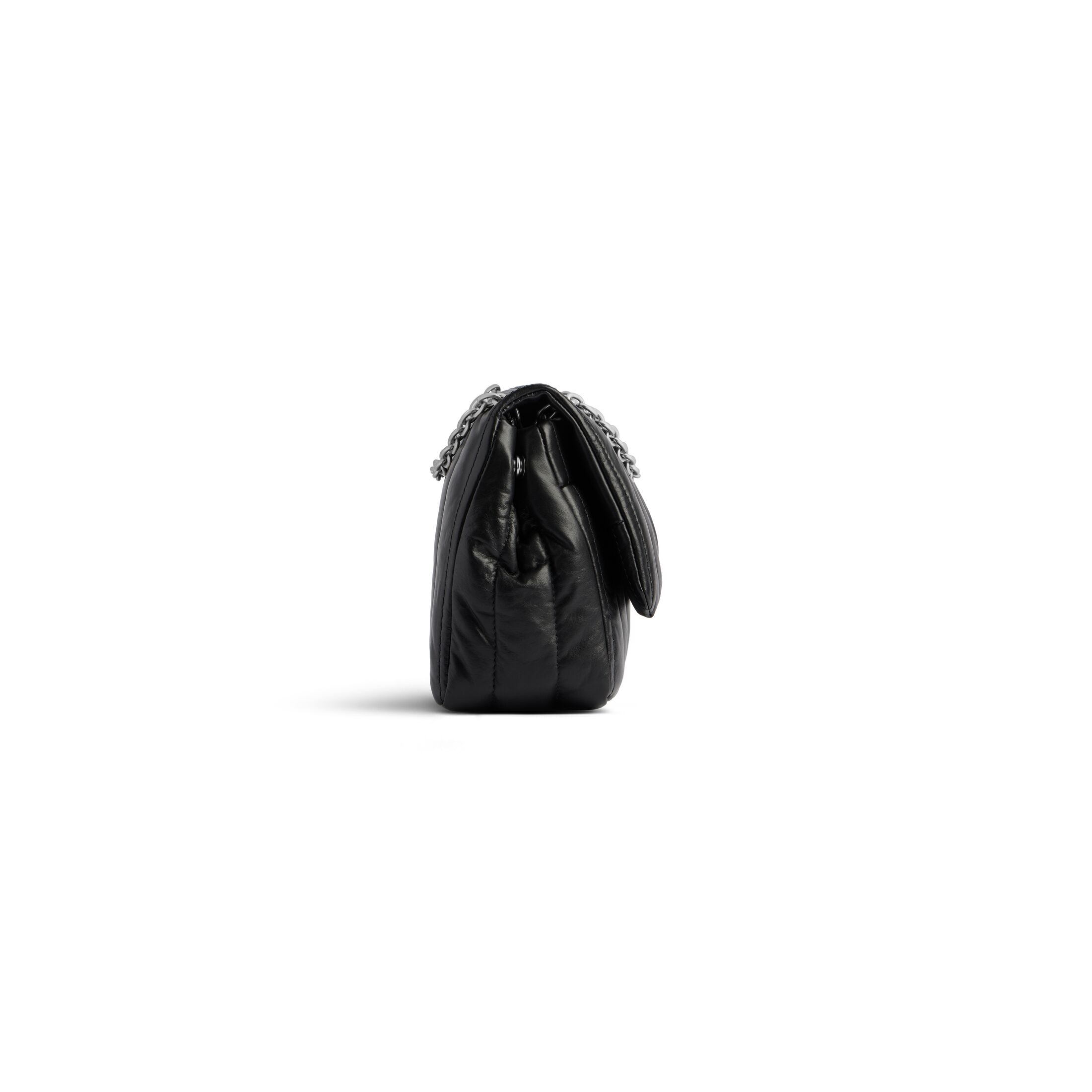 balenciaga Monaco Mini Bag Quilted in Black 7816722AASE1000