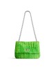 balenciaga Monaco Mini Bag Quilted Towel Fabric in Green 7816722AA053824