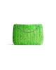 balenciaga Monaco Mini Bag Quilted Towel Fabric in Green 7816722AA053824