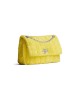 balenciaga Monaco Mini Bag Quilted Towel Fabric in Yellow 7816722AA053504