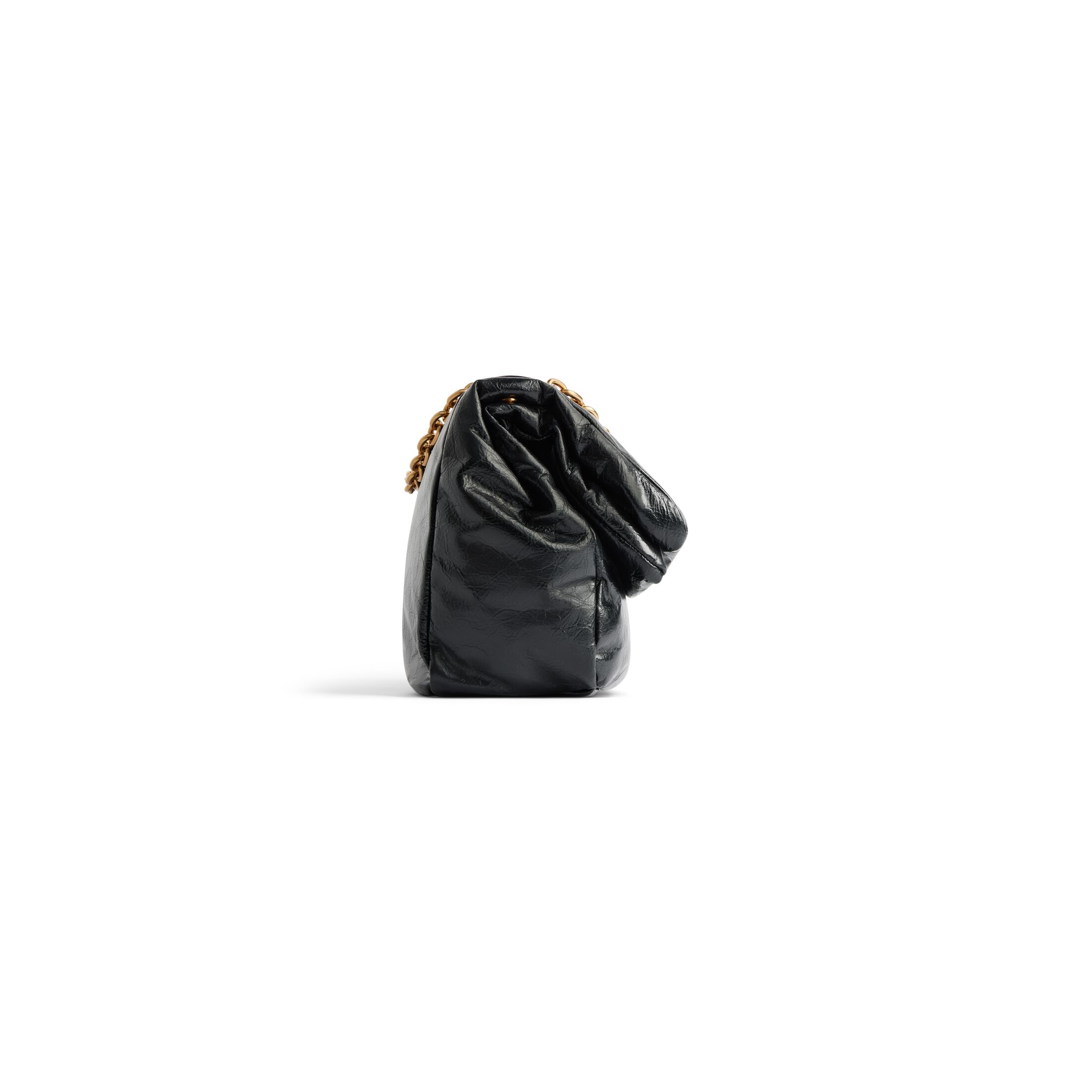 balenciaga Monaco Small Chain Bag in Black 7659662AAR81000