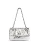 balenciaga Monaco Small Chain Bag Metallized in Silver 7659662AASD8122