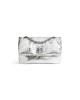 balenciaga Monaco Small Chain Bag Metallized in Silver 7659662AASD8122