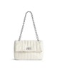 balenciaga Monaco Small Chain Bag Quilted in White 7659662AASE9106