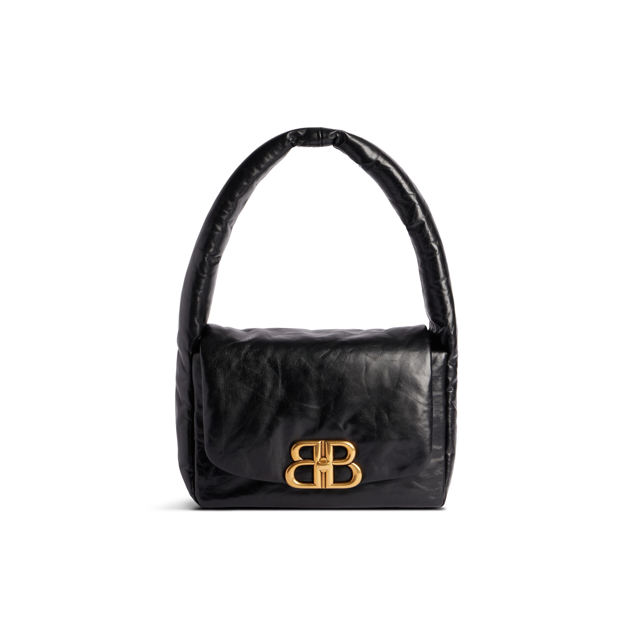 balenciaga Monaco Small Sling Bag in Black 7878962AA411000