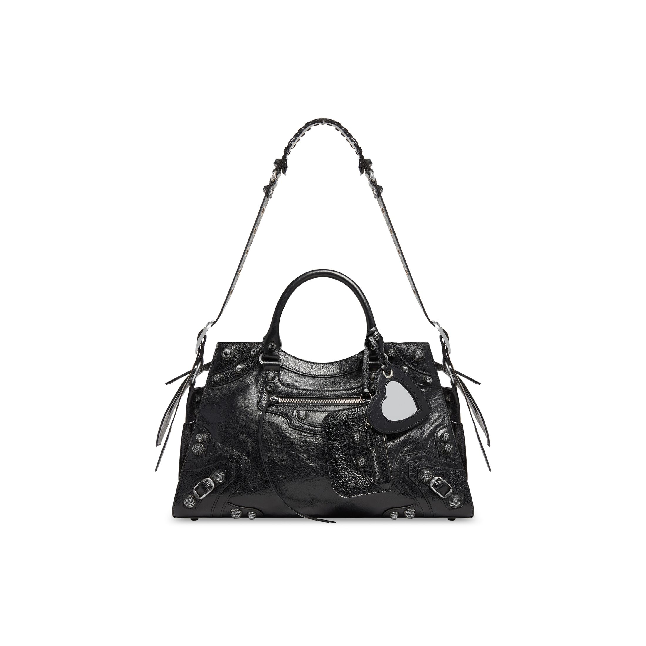 balenciaga Neo Cagole City Handbag in Black 700451210B01000