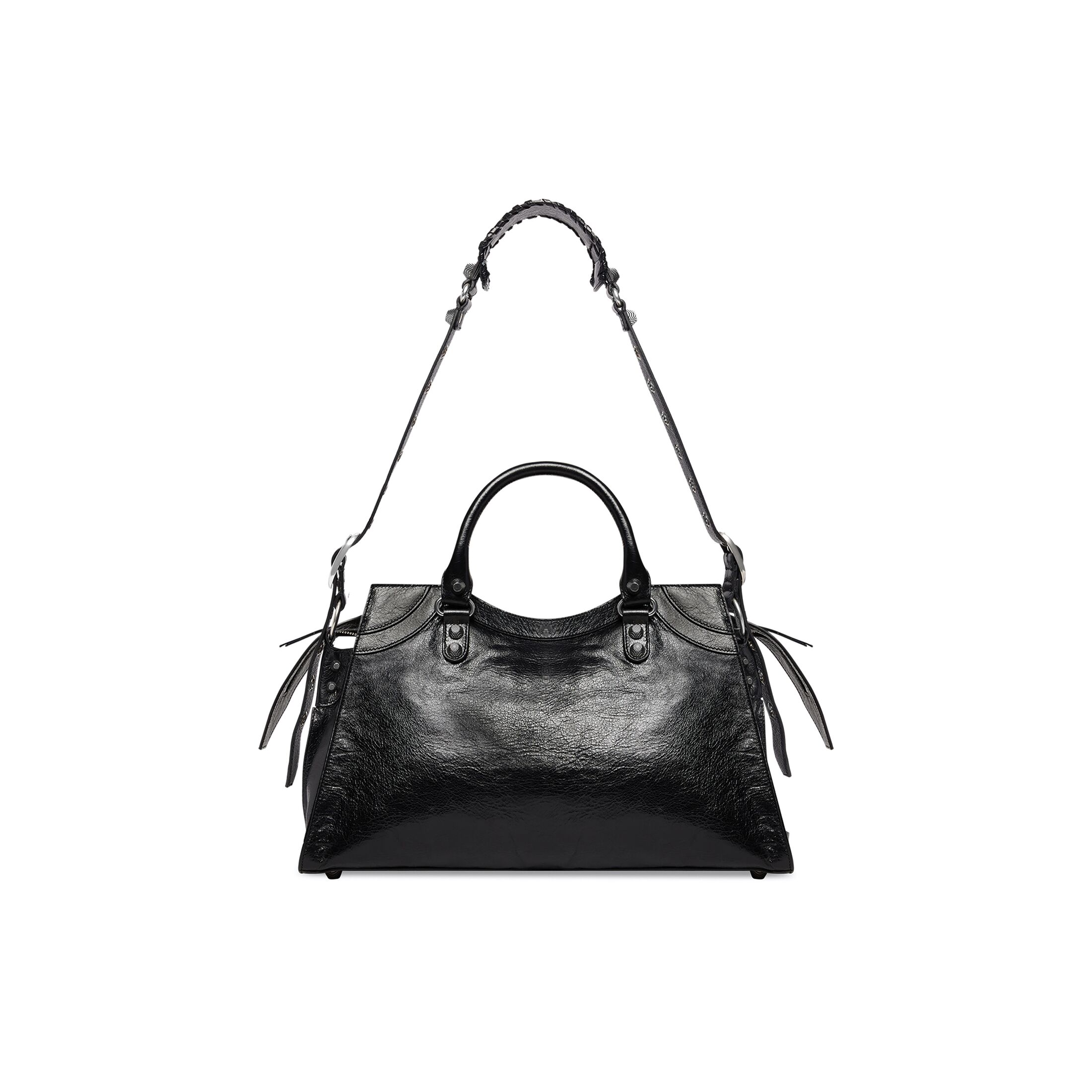 balenciaga Neo Cagole City Handbag in Black 700451210B01000