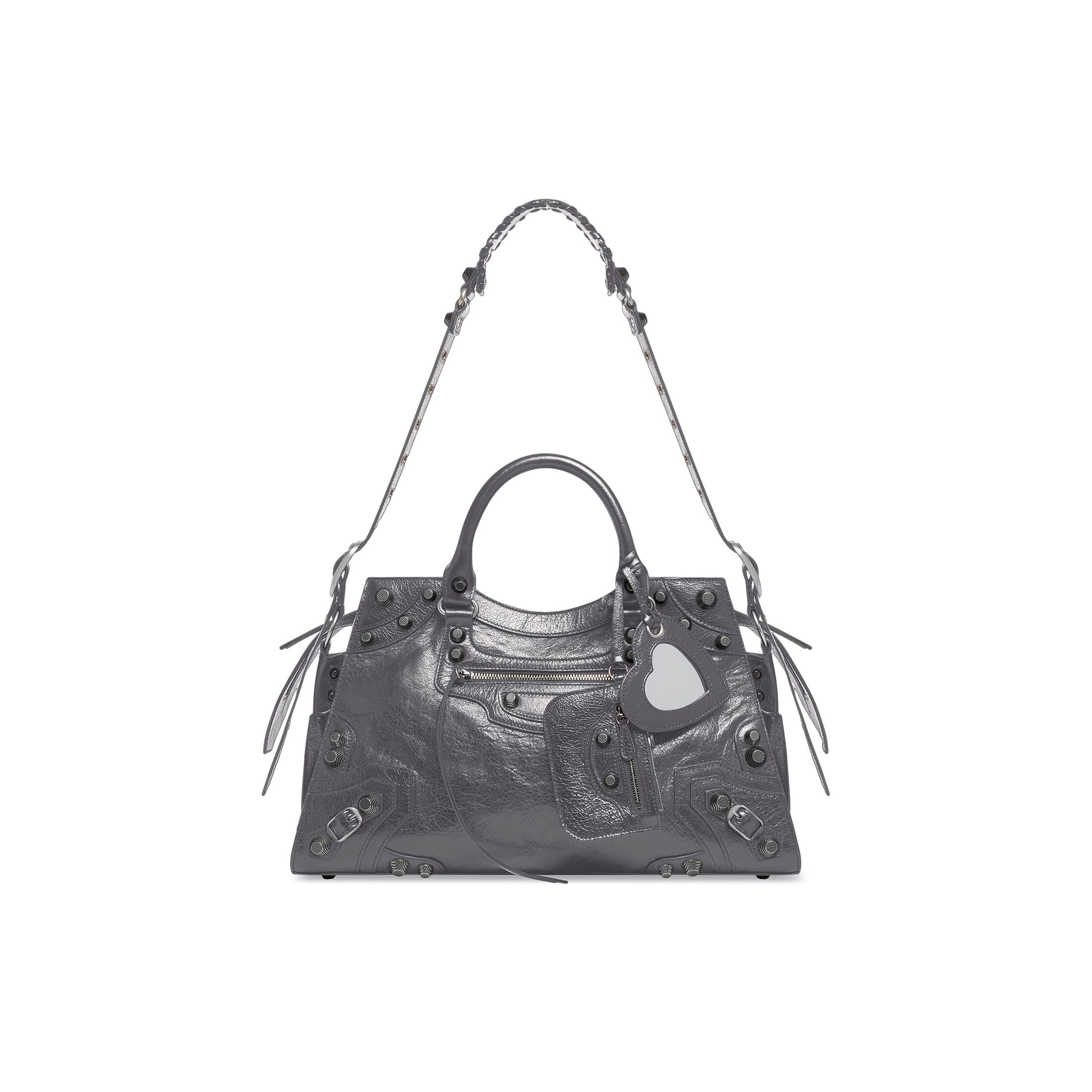 balenciaga Neo Cagole City Handbag in Dark Grey 700451210B01404