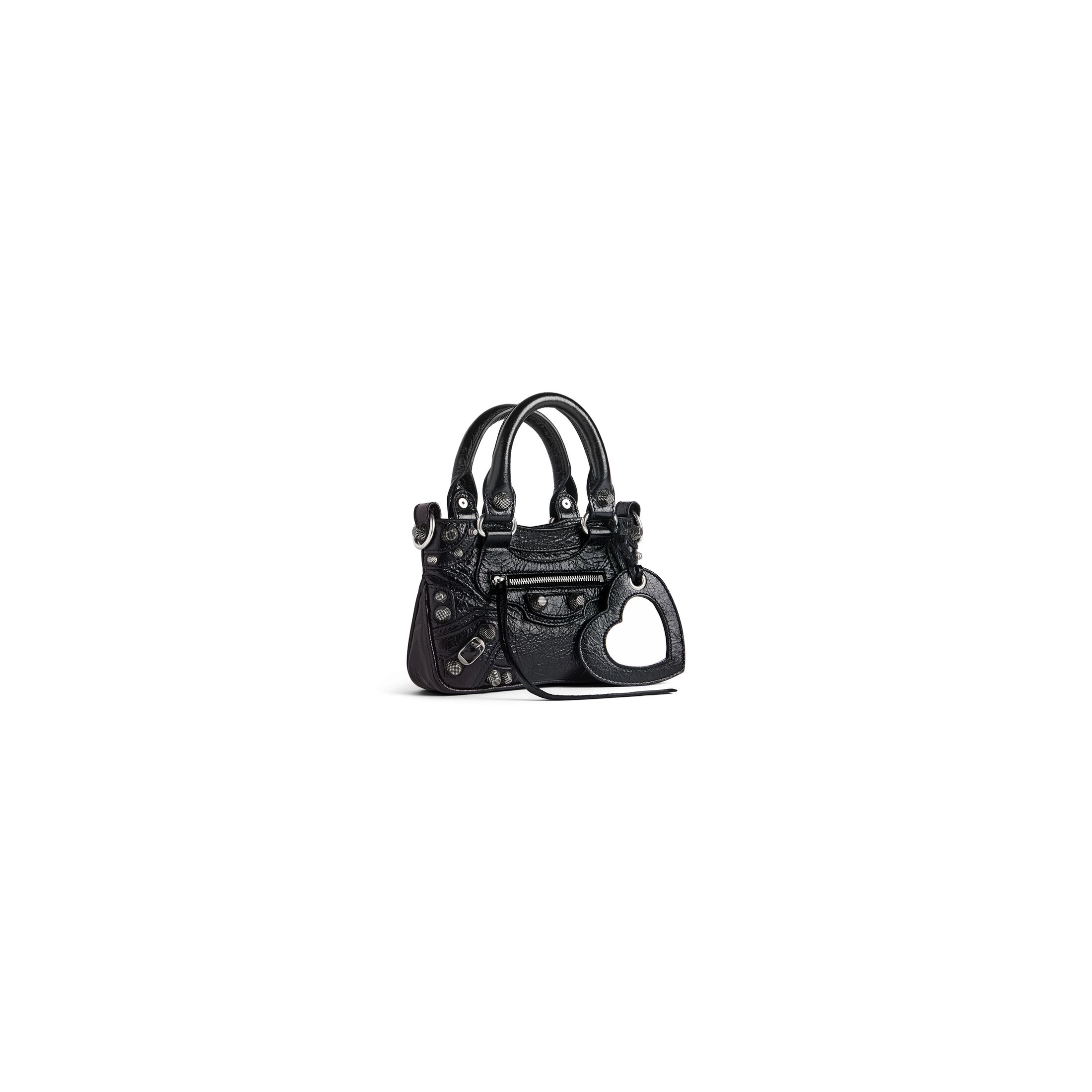 balenciaga Neo Cagole Mini Tote Bag in Black 7856901VG9Y1000