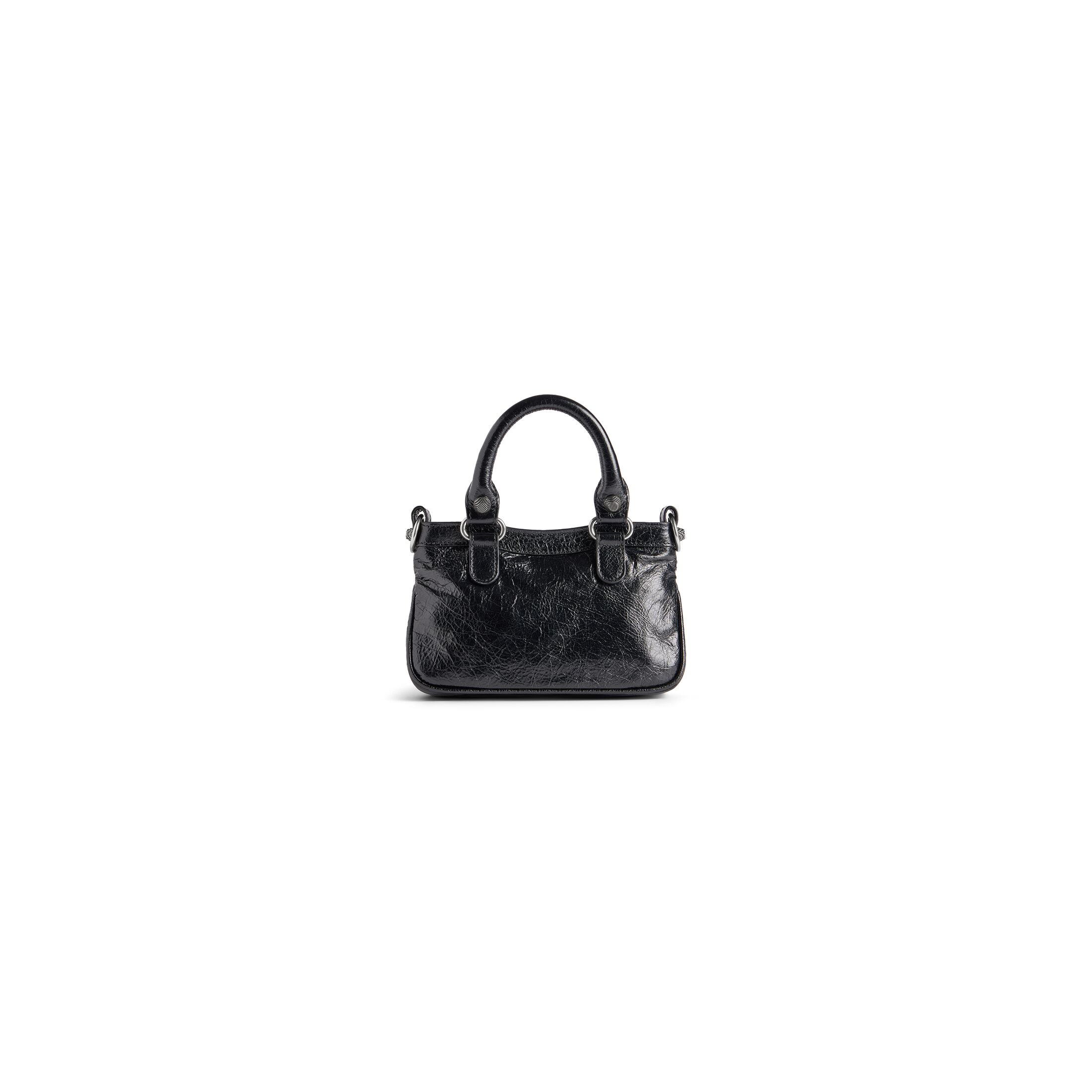 balenciaga Neo Cagole Mini Tote Bag in Black 7856901VG9Y1000