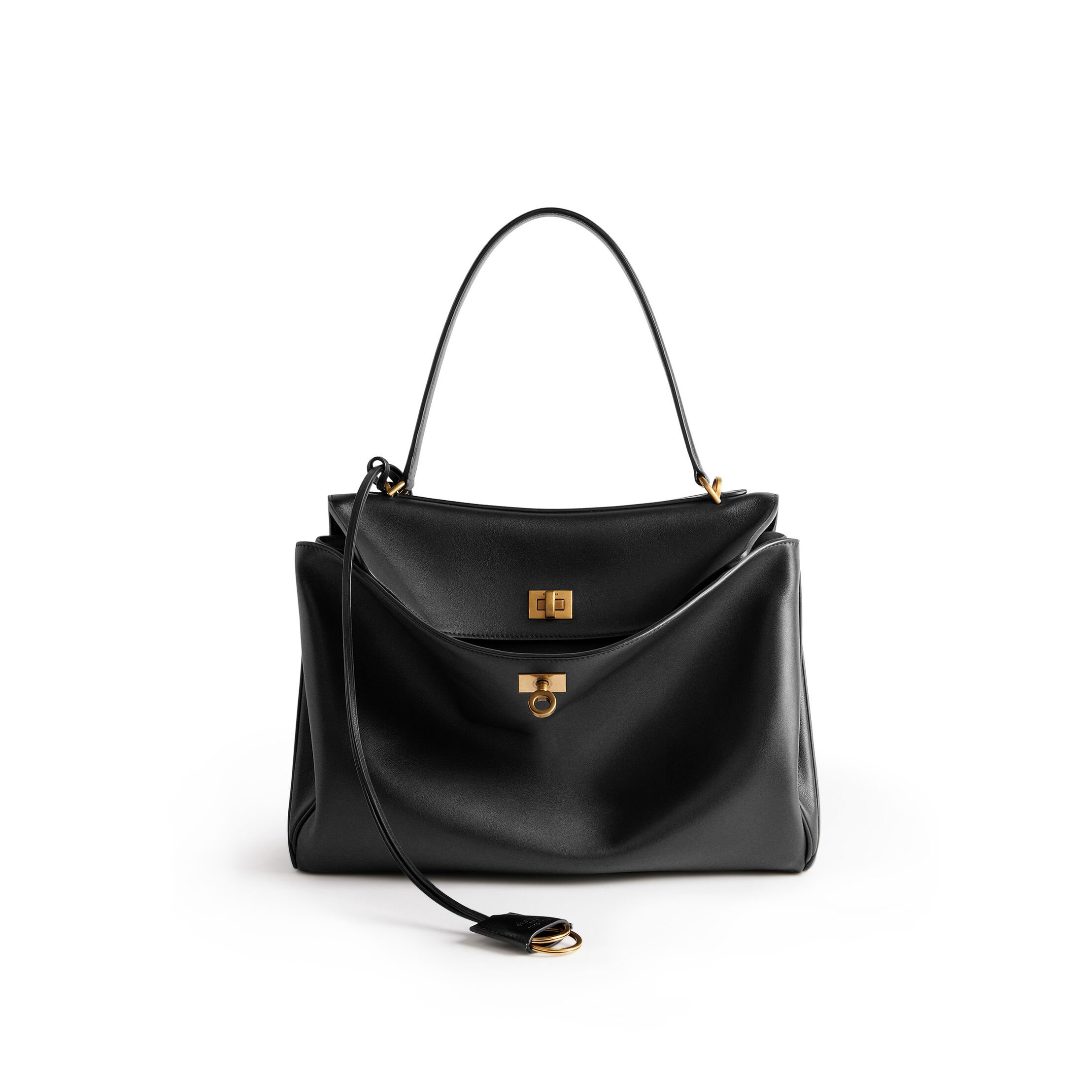 balenciaga Rodeo Medium Handbag in Black 7897722AA4V1000