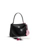 balenciaga Rodeo Small Handbag Used Effect With One Charm in Black 7897792AA831000