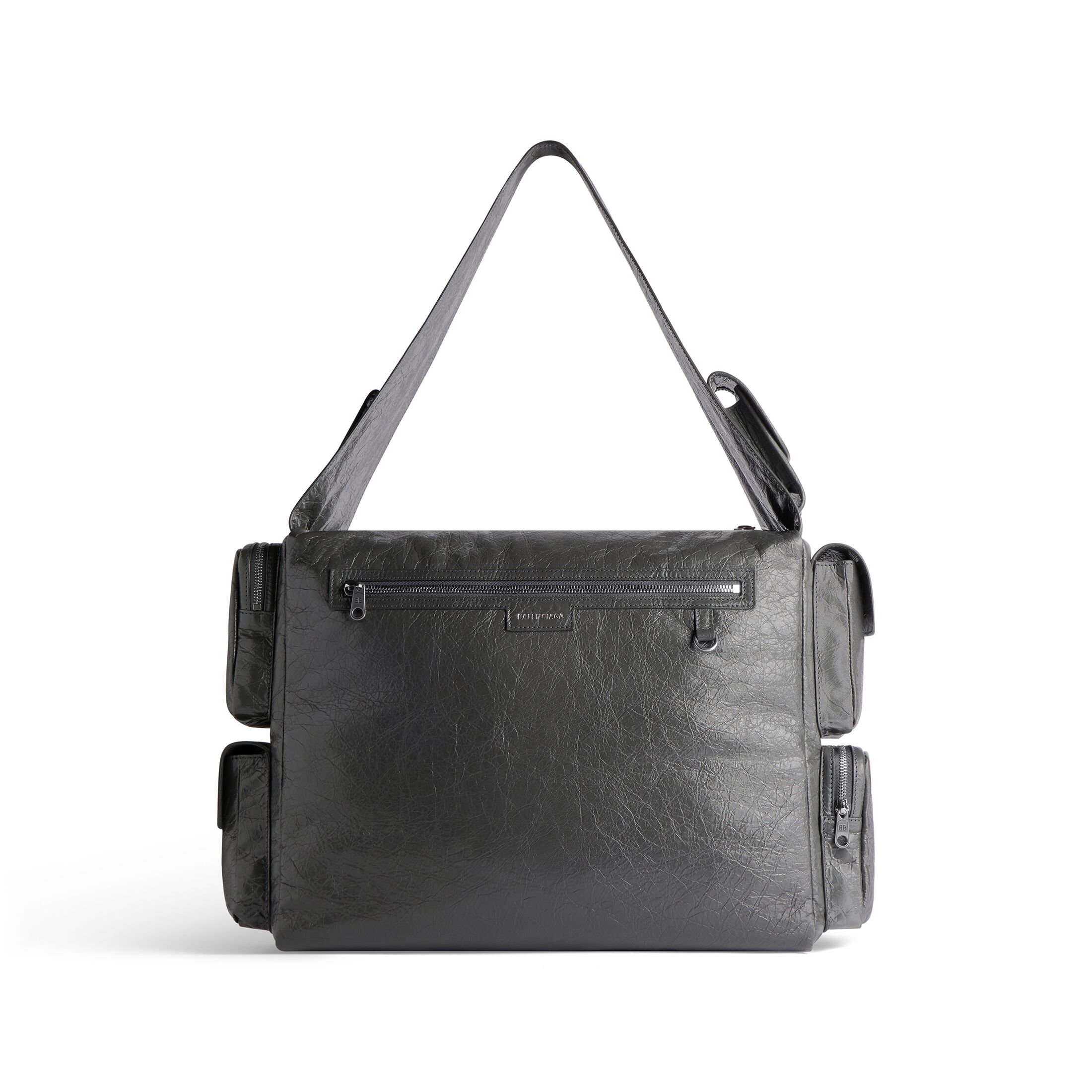 balenciaga Superbusy Large Sling Bag in Dark Grey 702168210C81309