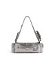 balenciaga Superbusy Xs Sling Bag Metallized in Silver 7625162AAVH8103