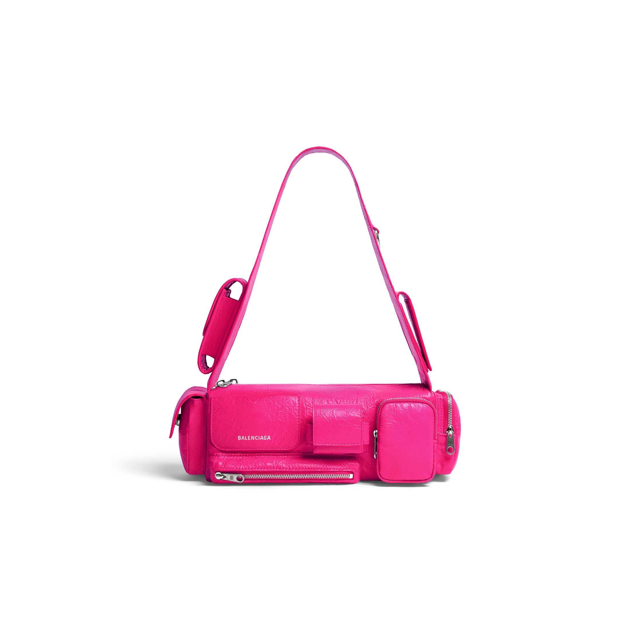 balenciaga uperbusy Xs Sling Bag in Bright Pink 762516210CA5639